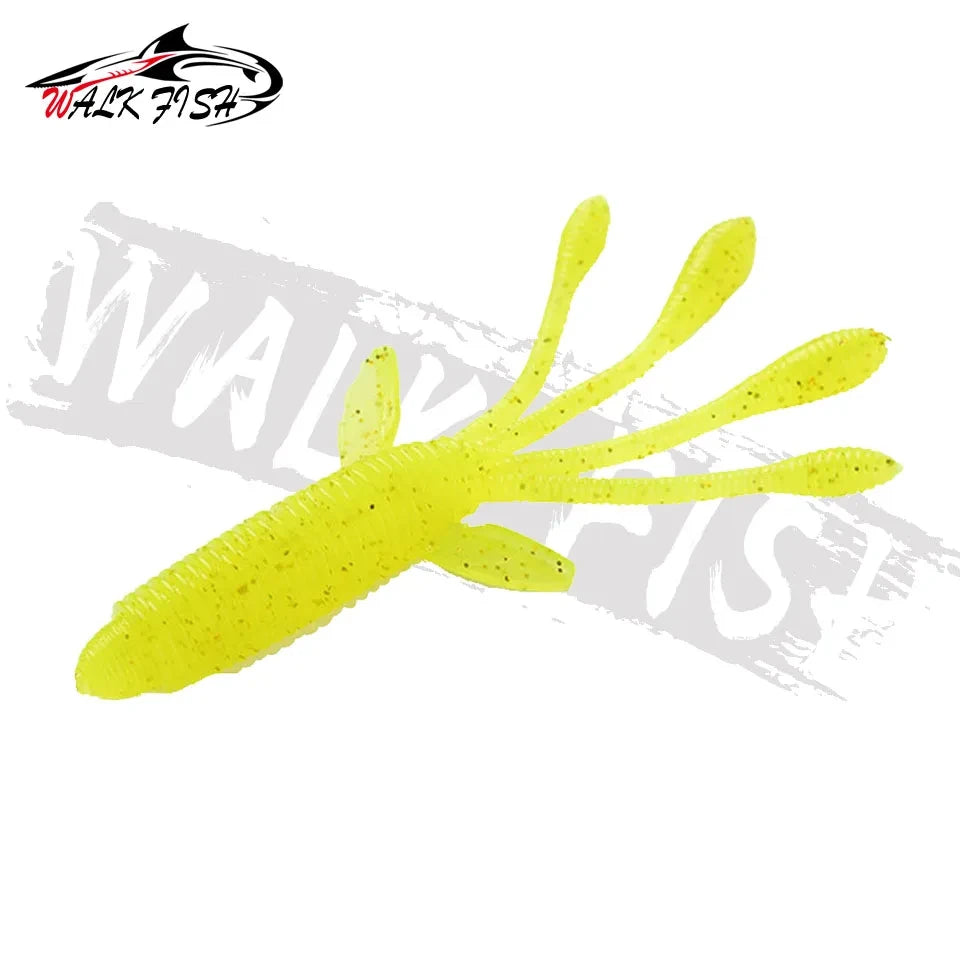 シュリンプワーム 80mm 3g 10本入 WALK FISH / ウォークフィッシュ