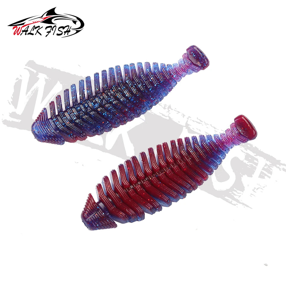 シャッドテールワーム 65/95mm 4/6本入 WALK FISH / ウォークフィッシュ