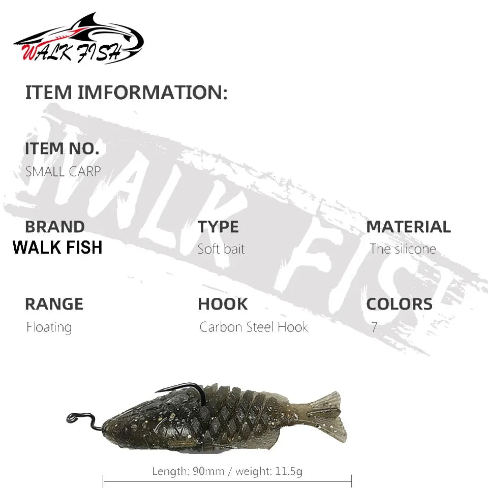 WALK FISH ウィグラー(リプロダクト) 2.6インチ 全5種