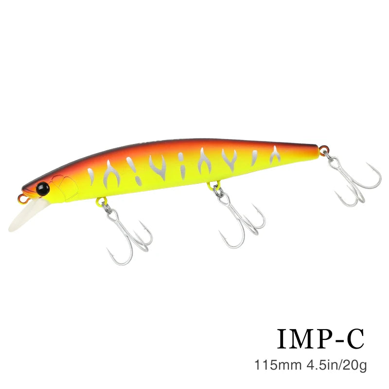 IMP115S シンキングミノー 115mm/20g TSURINOYA / ツリノヤ
