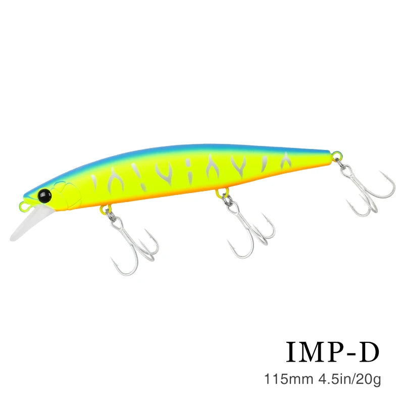 IMP115S シンキングミノー 115mm/20g TSURINOYA / ツリノヤ