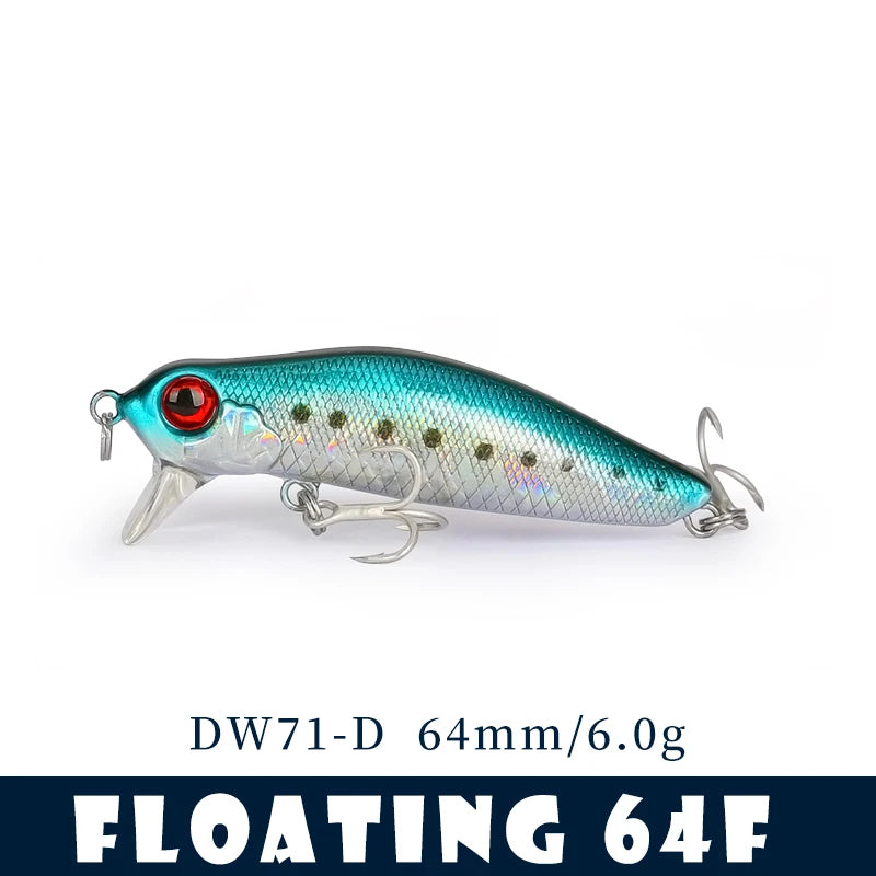デッドフロート 60F 64mm/6g TSURINOYA / ツリノヤ