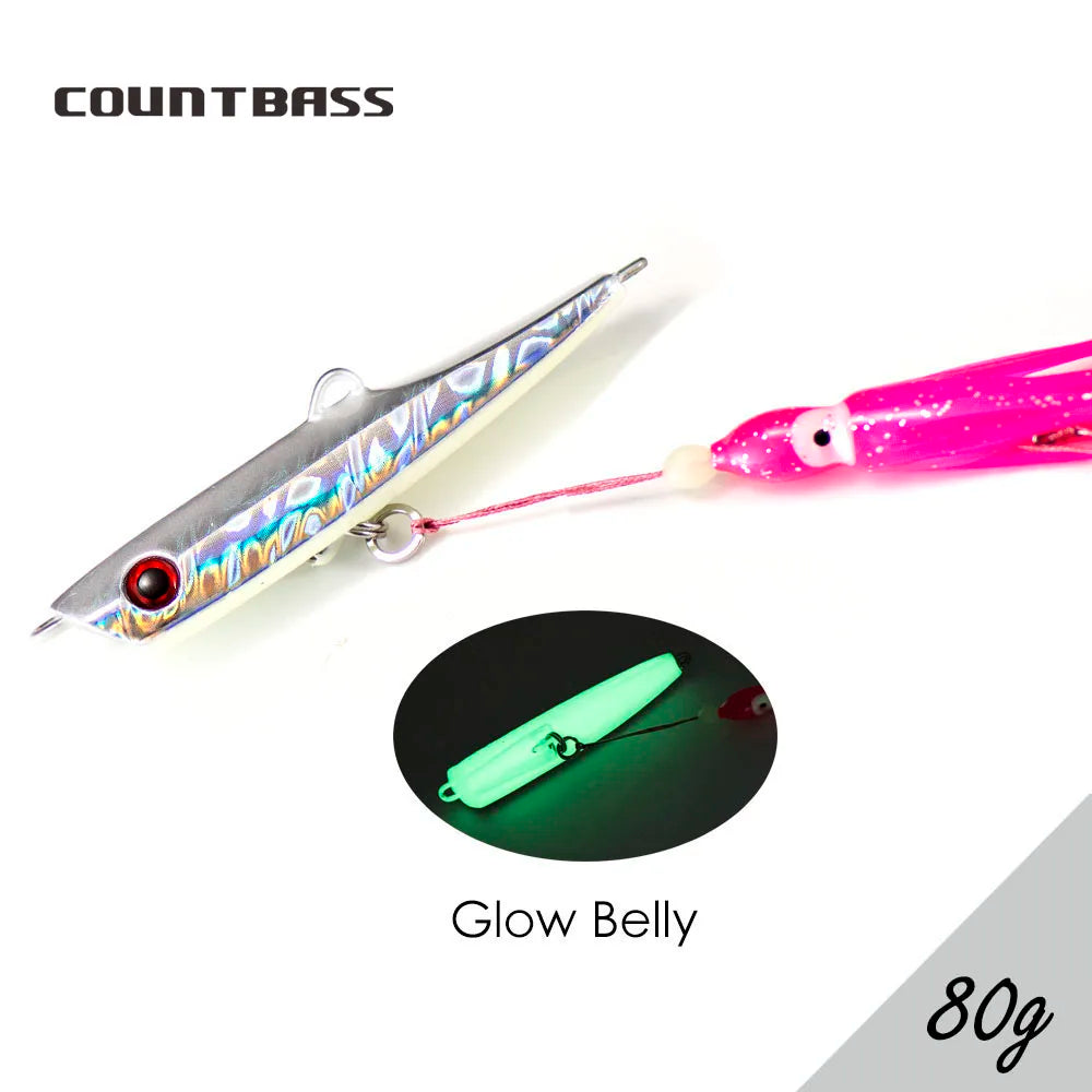 ライズジグ ブレード 80g COUNTBASS / カウントバス