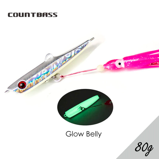 ライズジグ ブレード 80g COUNTBASS / カウントバス