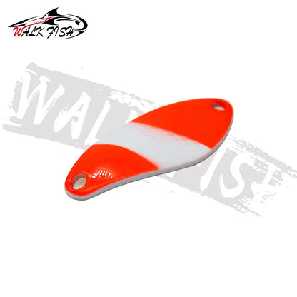 スプーン 31mm 3g シングルフック 全7色 WALK FISH / ウォークフィッシュ