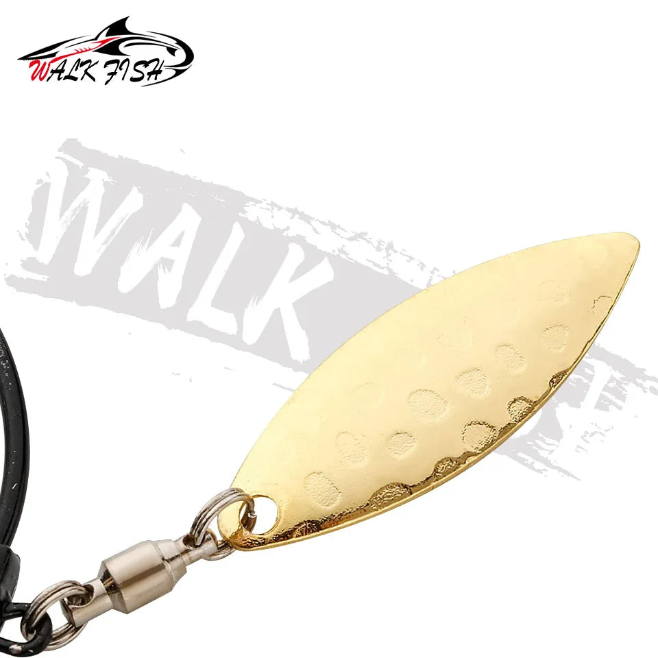 ウェイテッドフック スプーン付き 2〜9g 3本入 WALK FISH / ウォークフィッシュ