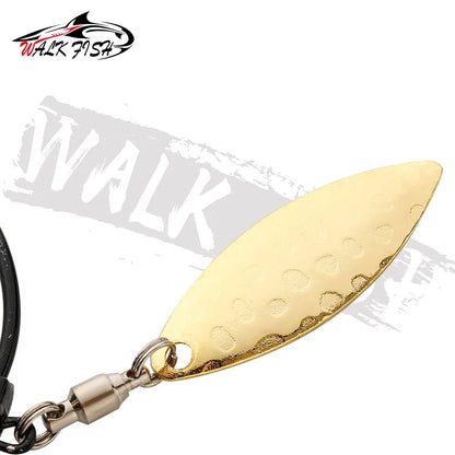 ウェイテッドフック スプーン付き 2〜9g 3本入 WALK FISH / ウォークフィッシュ