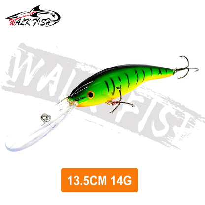 ロングリップミノー 135/155mm 14/20g WALK FISH / ウォークフィッシュ