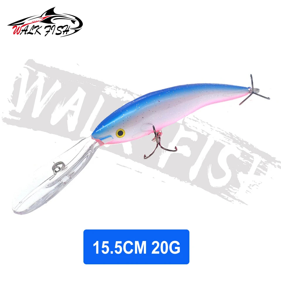 ロングリップミノー 135/155mm 14/20g WALK FISH / ウォークフィッシュ