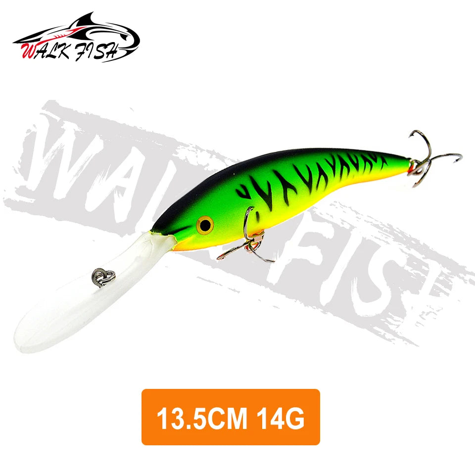 ロングリップミノー 135/155mm 14/20g WALK FISH / ウォークフィッシュ
