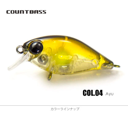 ディープクラピー SS 36mm/4g COUNTBASS / カウントバス