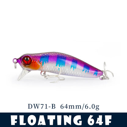 デッドフロート 60F 64mm/6g TSURINOYA / ツリノヤ