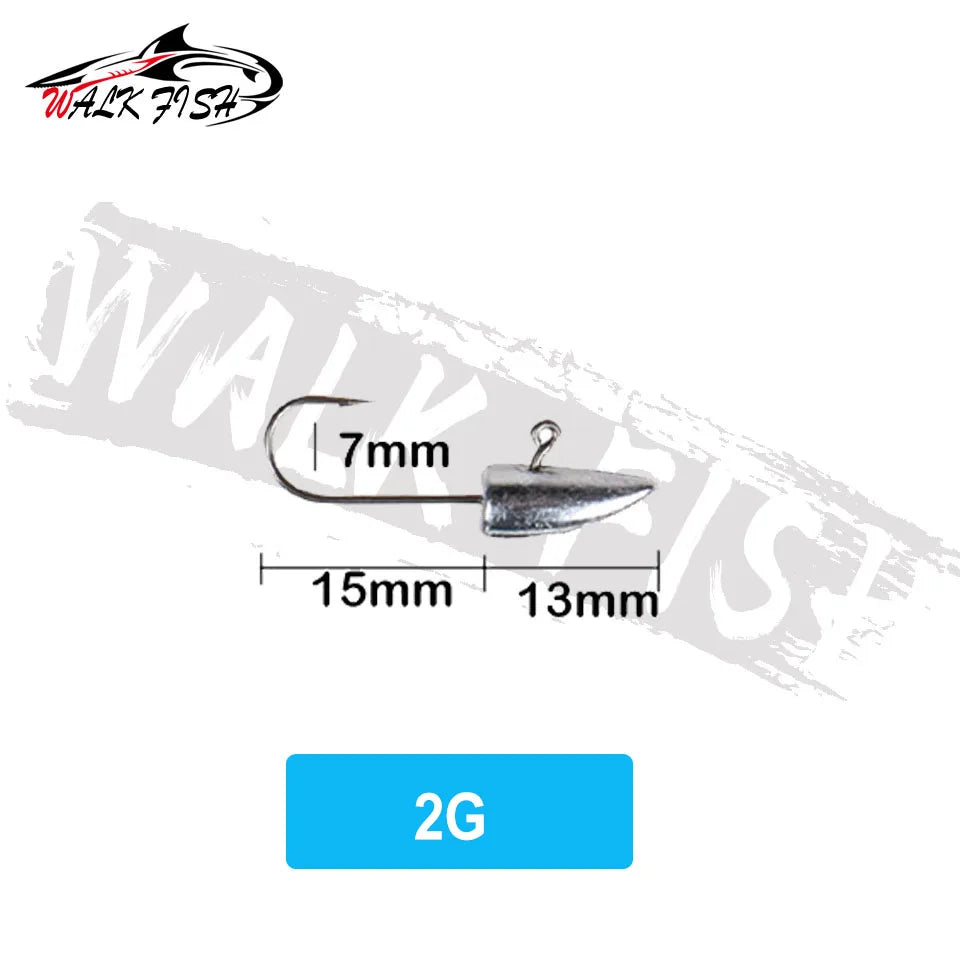 ジグヘッド 1/1.5/2/3g 10個入 WALK FISH / ウォークフィッシュ