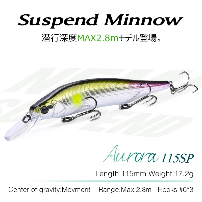 X-80 MAGNUM+1 115mm/17.2g TSURINOYA / ツリノヤ