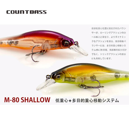 X-80 SW 10.8g COUNTBASS / カウントバス
