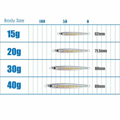 スライドスティック 15g/20g/30g/40g COUNTBASS / カウントバス