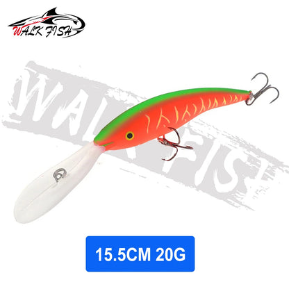 ロングリップミノー 135/155mm 14/20g WALK FISH / ウォークフィッシュ