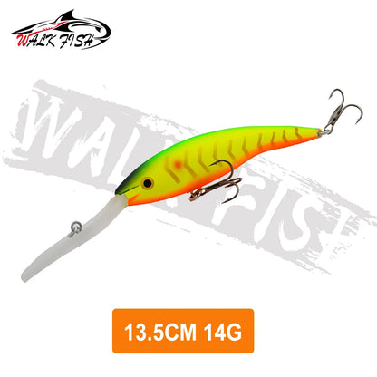 ロングリップミノー 135/155mm 14/20g WALK FISH / ウォークフィッシュ