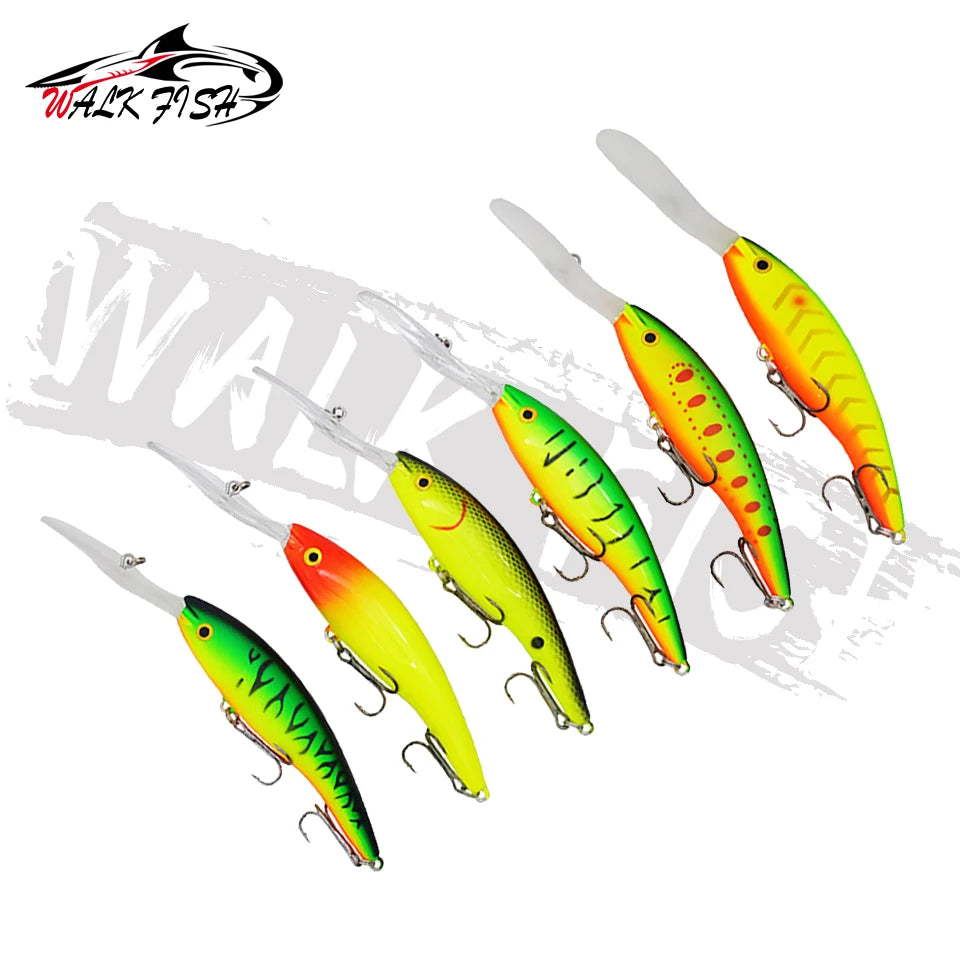 ロングリップミノー 135/155mm 14/20g WALK FISH / ウォークフィッシュ