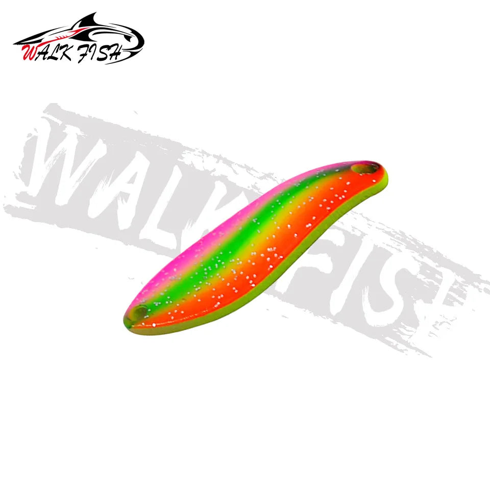 スプーン 31mm 3g シングルフック 全7色 WALK FISH / ウォークフィッシュ