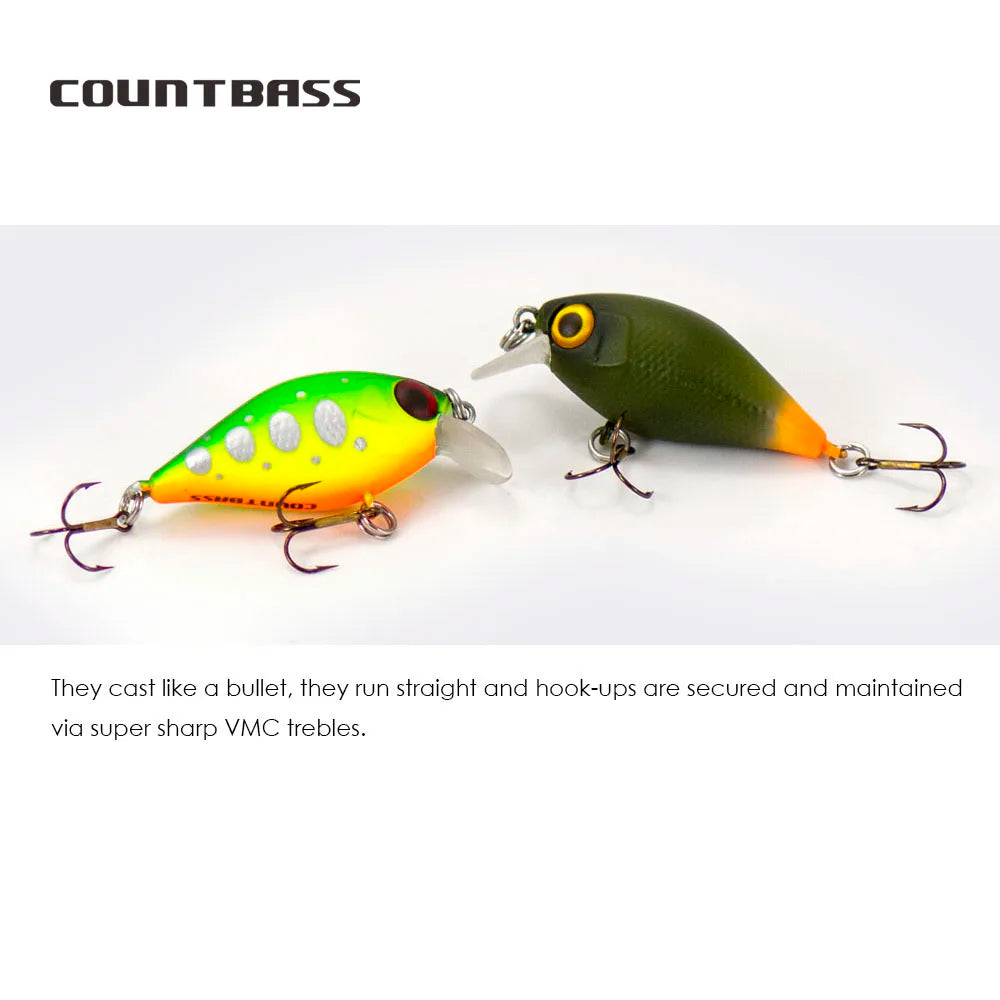 ディープクラピー SS 36mm/4g COUNTBASS / カウントバス