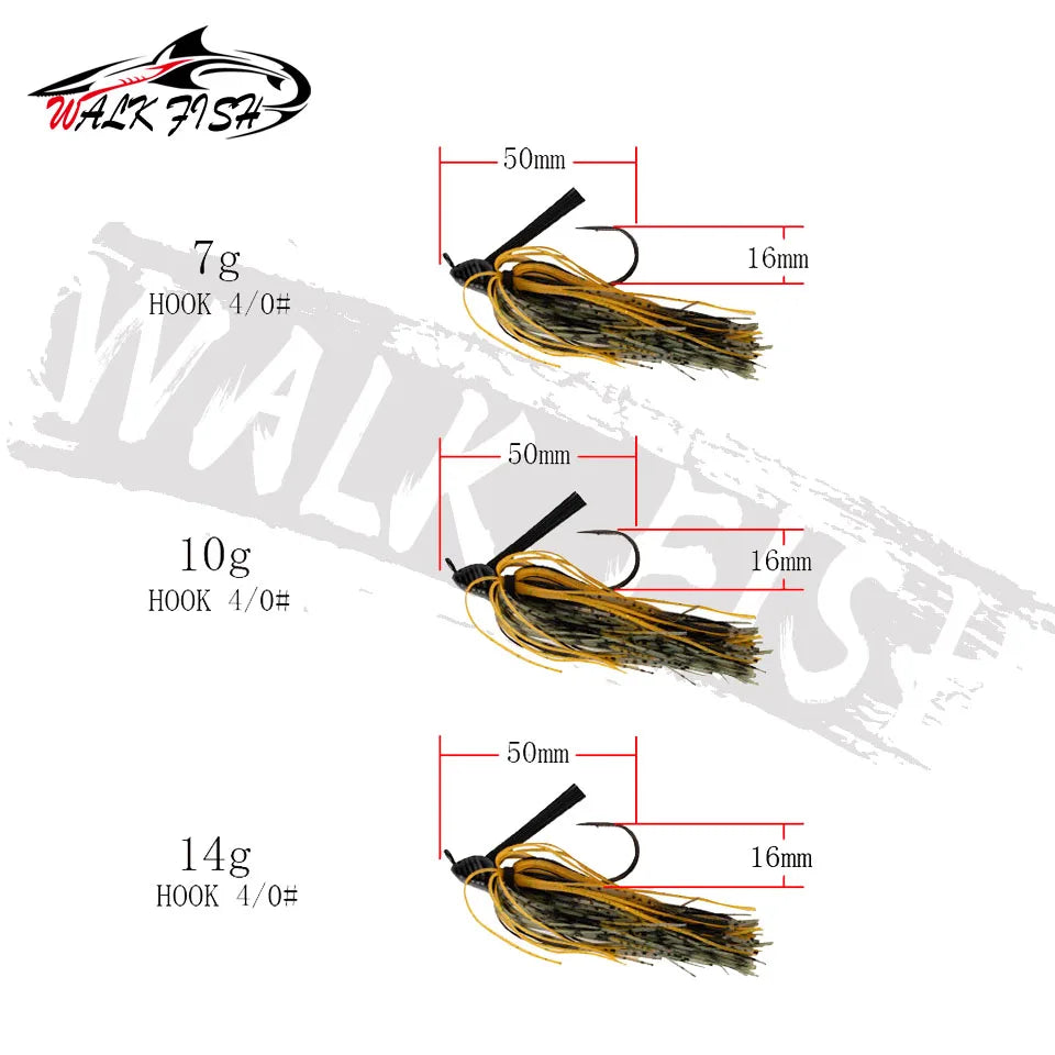 チャターベイト 7/10/14g WALK FISH / ウォークフィッシュ