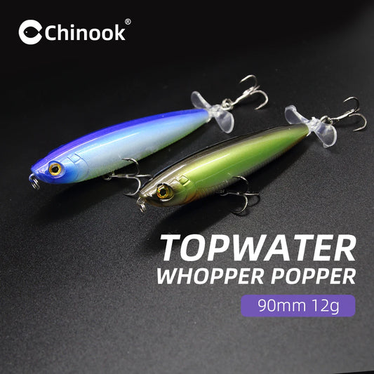 Chinook トップウォーターポッパー(リプロダクト) 7/16オンス（12g） 全6種 [フローティング]