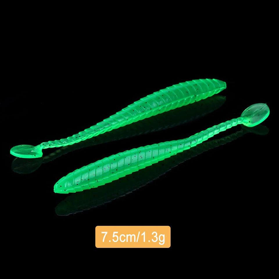 ストレートワーム 7.5/9.5/10.5cm 塩入り WALK FISH / ウォークフィッシュ