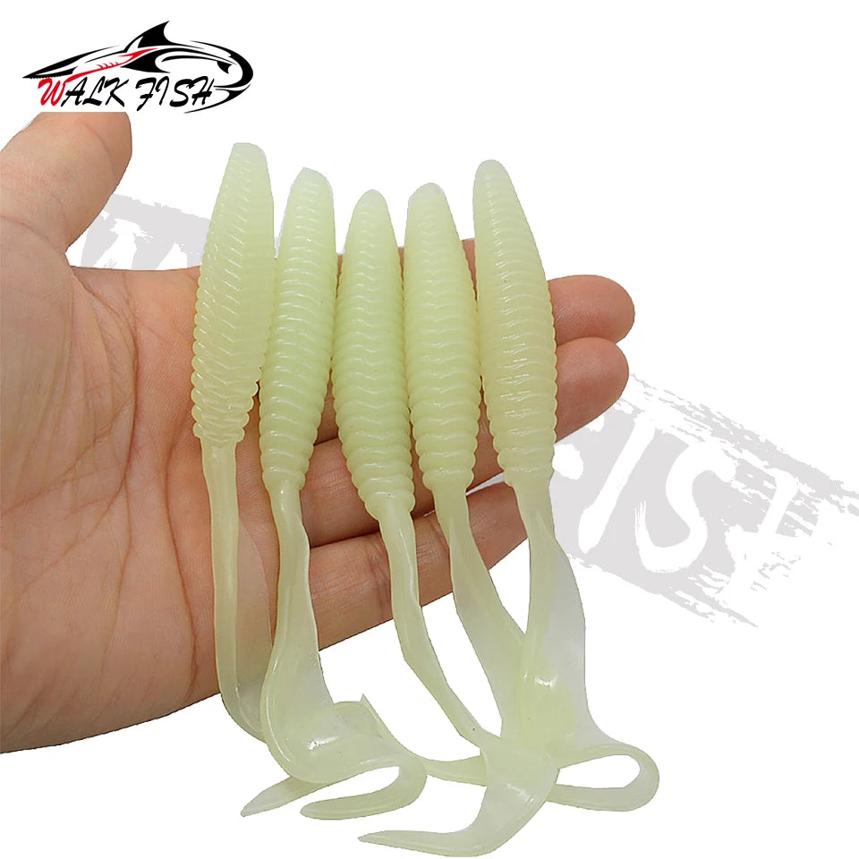 シングルテールワーム 130mm 6g 5本入 WALK FISH / ウォークフィッシュ