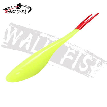 スプリットテールワーム 120mm 10g フローティング 5本入 WALK FISH / ウォークフィッシュ
