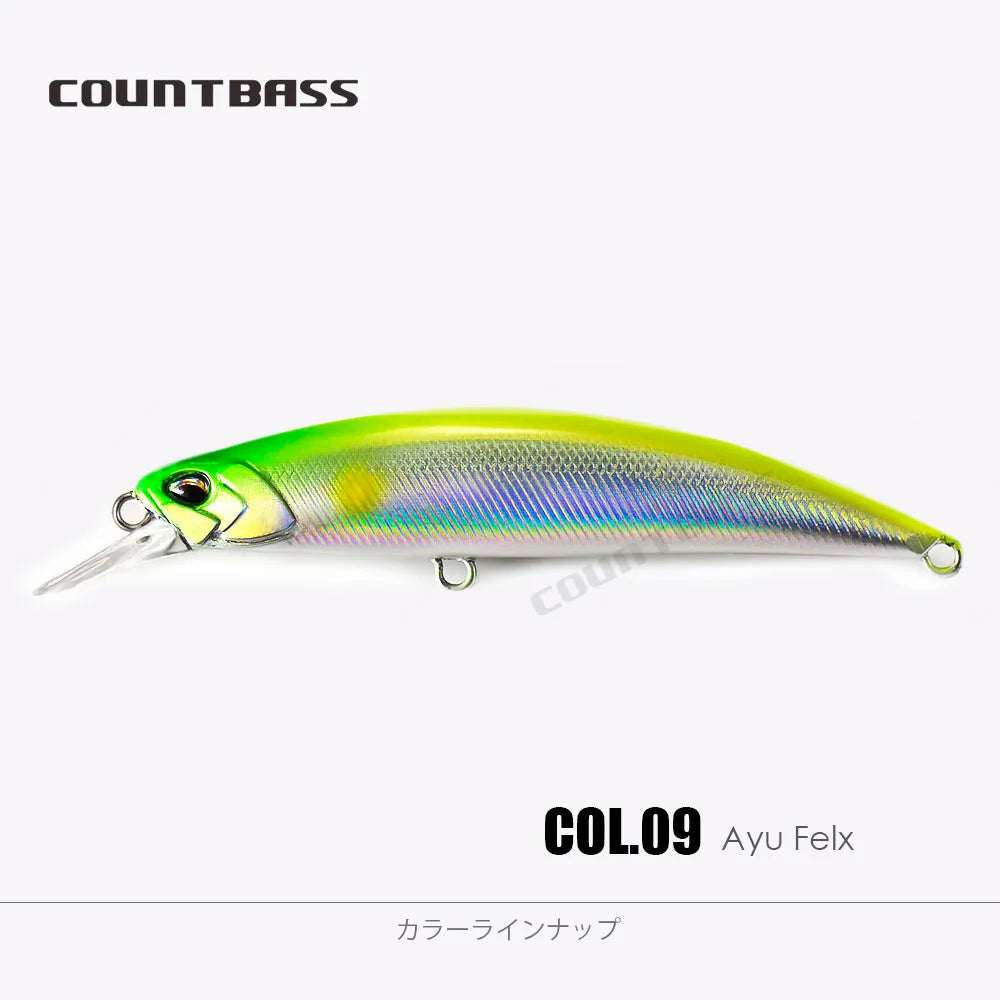 スピアヘッド リュウキ 45mm/60mm/70mm/80mm/95mm COUNTBASS / カウントバス