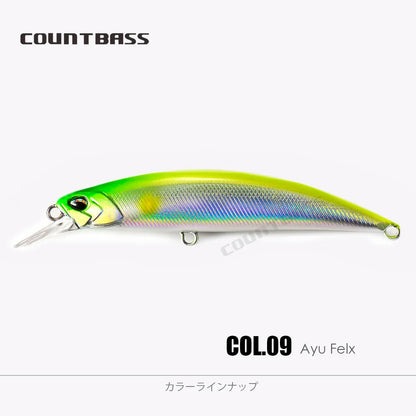 スピアヘッド リュウキ 45mm/60mm/70mm/80mm/95mm COUNTBASS / カウントバス