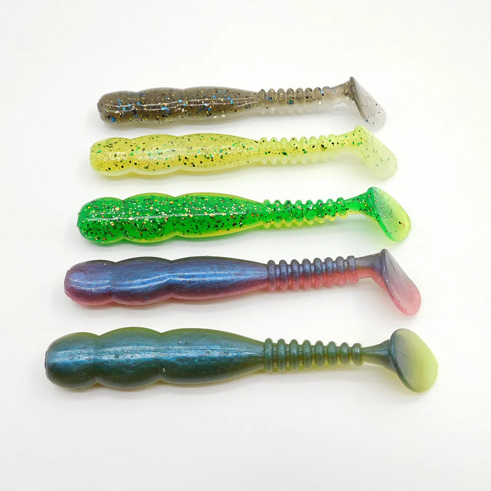 ESFISHING ロックバイブ ソフトテール(リプロダクト) 1.97インチ / 3.74インチ / 4.53インチ / 5.91インチ 全18種
