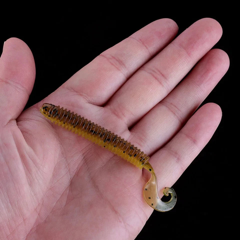 ストレートワーム 6/8/10cm 塩入り WALK FISH / ウォークフィッシュ