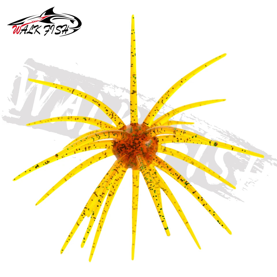 ウニ型ワーム 110mm 9g TPE 3個入 全20色 WALK FISH / ウォークフィッシュ