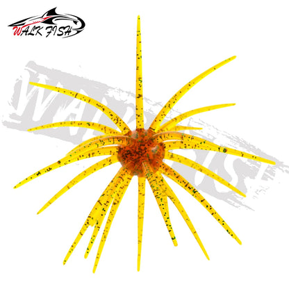 ウニ型ワーム 110mm 9g TPE 3個入 全20色 WALK FISH / ウォークフィッシュ