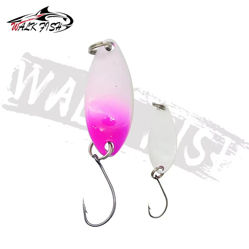 スプーン 33mm 3g 両面カラー WALK FISH / ウォークフィッシュ