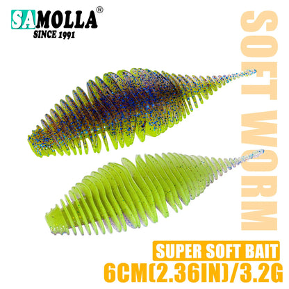 SAMOLLA ワーム(リプロダクト) 2.4インチ / 3.9インチ 全12種