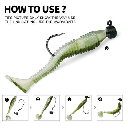 ジグヘッド 3.5/5/7g 5個入 WALK FISH / ウォークフィッシュ