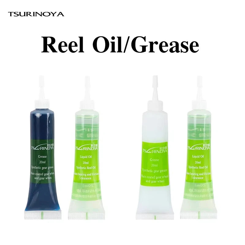 TSURINOYA / ツリノヤ リールメンテナンス オイル・グリスセット 各20ml