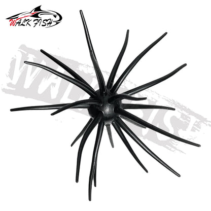 ウニ型ワーム 40〜110mm 0.5〜8.7g TPE 3個入 全9色 WALK FISH / ウォークフィッシュ