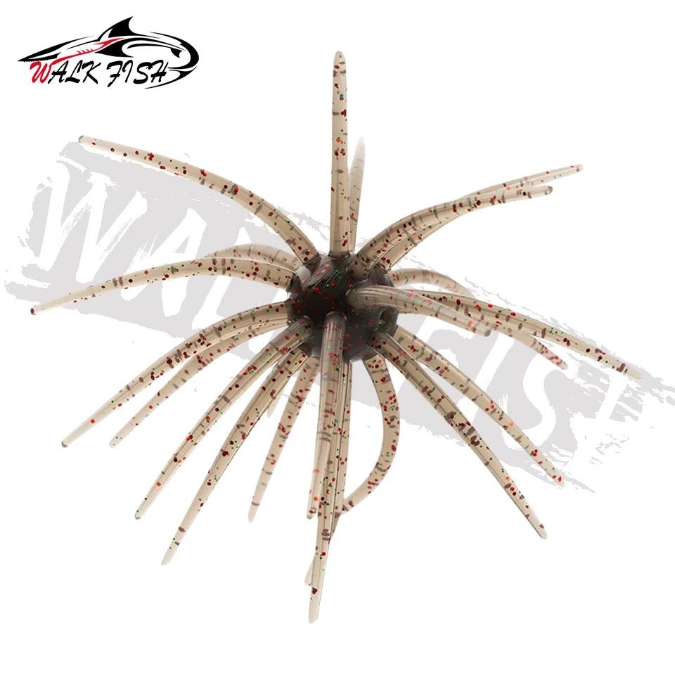 ウニ型ワーム 110mm 9g TPE 3個入 全20色 WALK FISH / ウォークフィッシュ