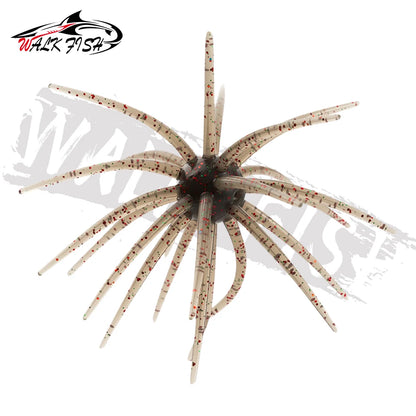 ウニ型ワーム 110mm 9g TPE 3個入 全20色 WALK FISH / ウォークフィッシュ