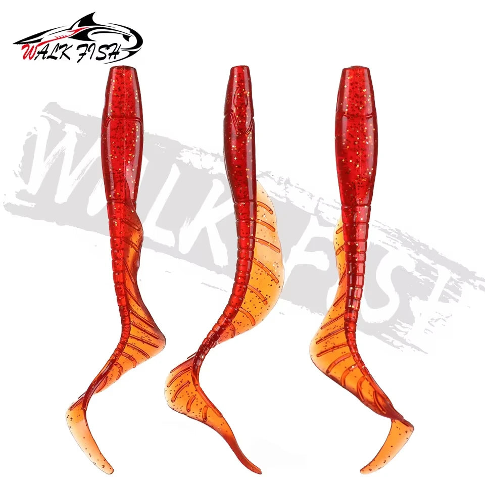 ロングテールワーム 58/75/86mm 10本入 WALK FISH / ウォークフィッシュ