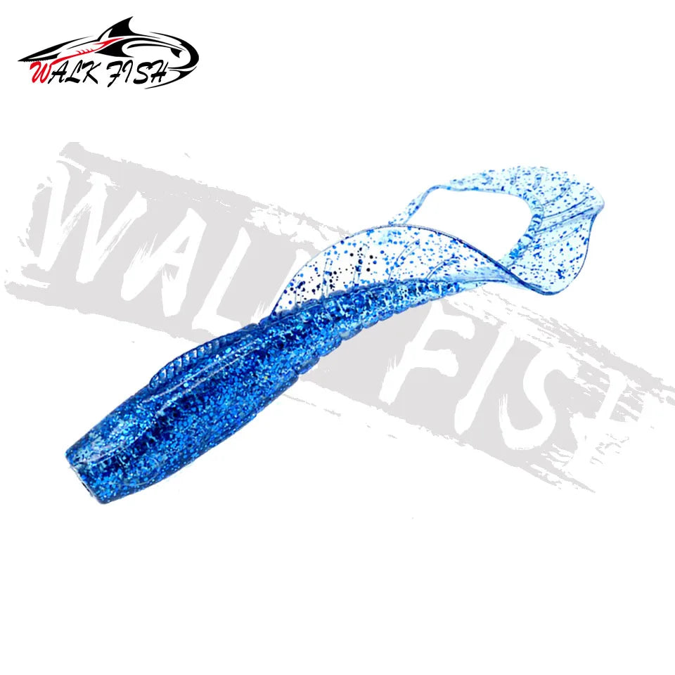 カーリーテールワーム 110mm 13g 3本入 WALK FISH / ウォークフィッシュ