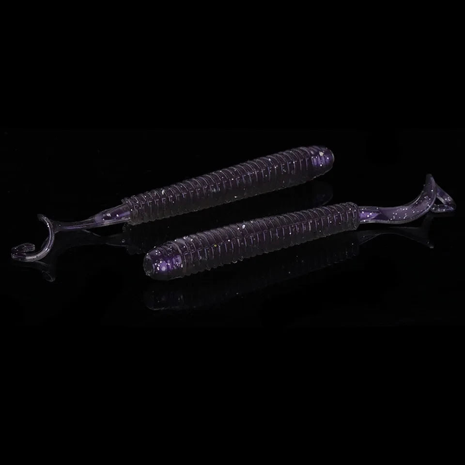 ストレートワーム 6/8/10cm 塩入り WALK FISH / ウォークフィッシュ