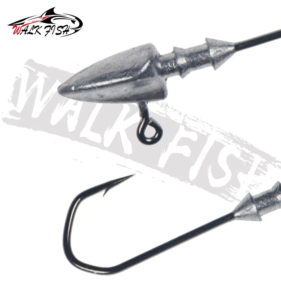 三角ヘッドジグヘッド 3.5〜20g 5個入 WALK FISH / ウォークフィッシュ