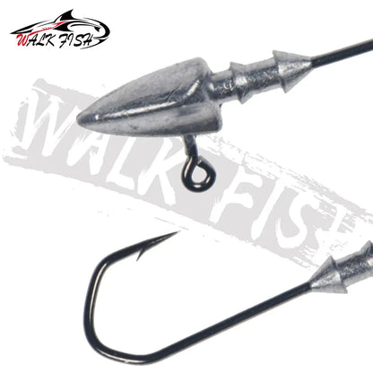 三角ヘッドジグヘッド 3.5〜20g 5個入 WALK FISH / ウォークフィッシュ