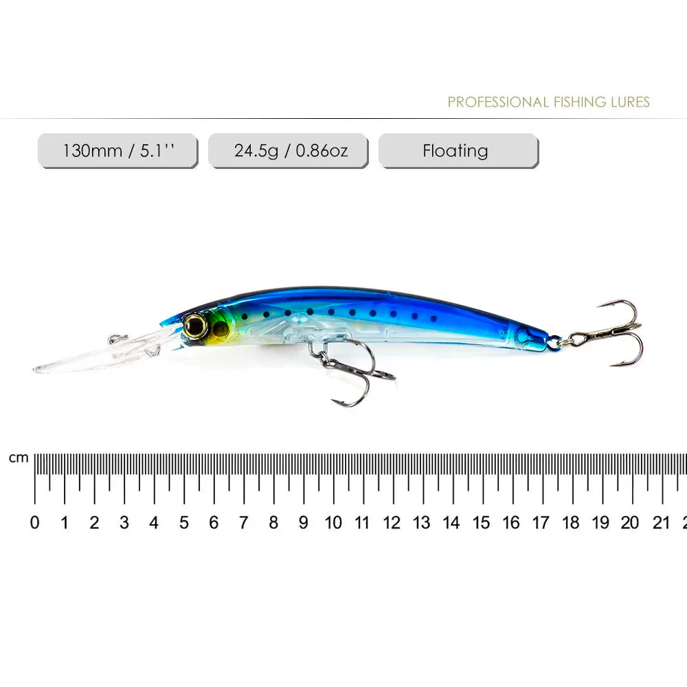 クリスタル3Dミノー ディープダイバー 130mm/24.5g COUNTBASS / カウントバス