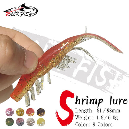 シュリンプワーム 61/98mm 1.6/6g WALK FISH / ウォークフィッシュ